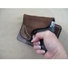 Azula Inside the Pocket Leather Concealment Handgun Wallet Holster for