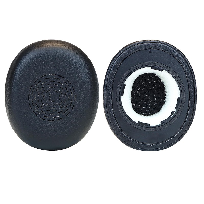 Replacement Protein Leather Ear Pads for Jabra Evolve2 65 Flex