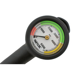 SEAC Compact PSI, scuba diving pressure gauge, dial scale 0-5000 psi
