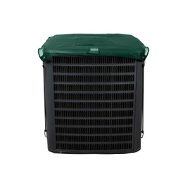 Covermates Mesh Top Air Conditioner Cover – Outdoor Protection for AC Units, Classic 12-Guage Vinyl, Mesh Top 24W x 24D, Green