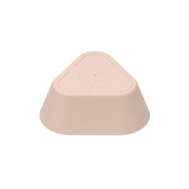 LÄSSIG Children's Bowl without Melamine, BPA-Free, Made from Biocomposite/Bowl Geo, Powder Pink