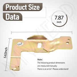783-08618 Idler Bracket for MTD Craftsman Troy-Bilt Lawn Mower, Fits Model 46T LH T1600 T1900 CLT46VT TB46