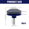 4 Pcs Lawnmower Blade Sharpener Heavy Duty Lawn Mower Blade
