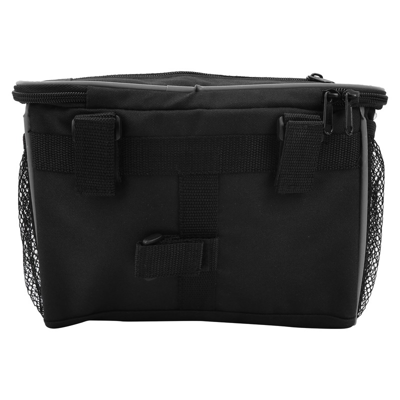 Mountain Bike Bicycle Handlebar Front Basket Bag with TPU Touchscreen