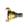 Brass GEKA Type Hose Quick Connect Adapter Claw Fitting Pipe