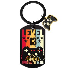 Teen Boy Birthday Coolest Gift for Boys 13th Birthday Gift for Gamer Lovers Son Kids Guys Level 13 Unlocked Christmas Easter Basket Teens Gaming Birthday Party Teenage Gift Ideas Stocking Stuffer