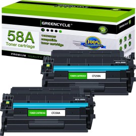 For HP 58A CF258A 58X CF258X With CHIP for HP Toner LaserJet Pro M404dn MFP M428fdw Lot - 4 PK Toner Cartridge, CF258X -- 10,000 Pages