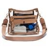 Clear Crossbody Bags for Women Stadium Approved Clear Purse for