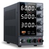 DC Power Supply 0-60V 0-5A, Bench Power Supply with Encoder