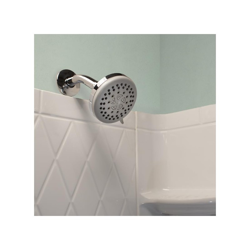 KEENEY K702CP Shower Head, 3.90", Polished Chrome Finish