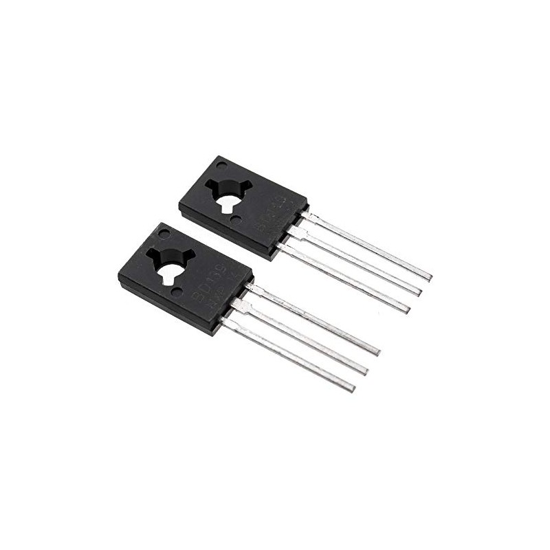 20PCS BD139NPN BD140PNP (10PCS BD139 + 10PCS BD140) Single Transistor,
