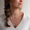 Heritage Dew Sterling Silver Open Tudor Rose Necklace of Length