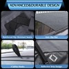 IDEALHOUSE 2024 New Rooftop Cargo Carrier Bag – 15 Cu