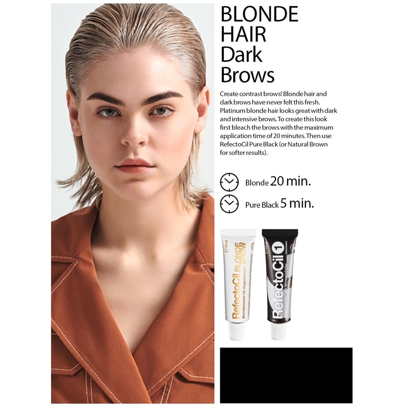 RefectoCil Eyebrow and Eyelash Tint 2-Pack – Professional Hair Tint