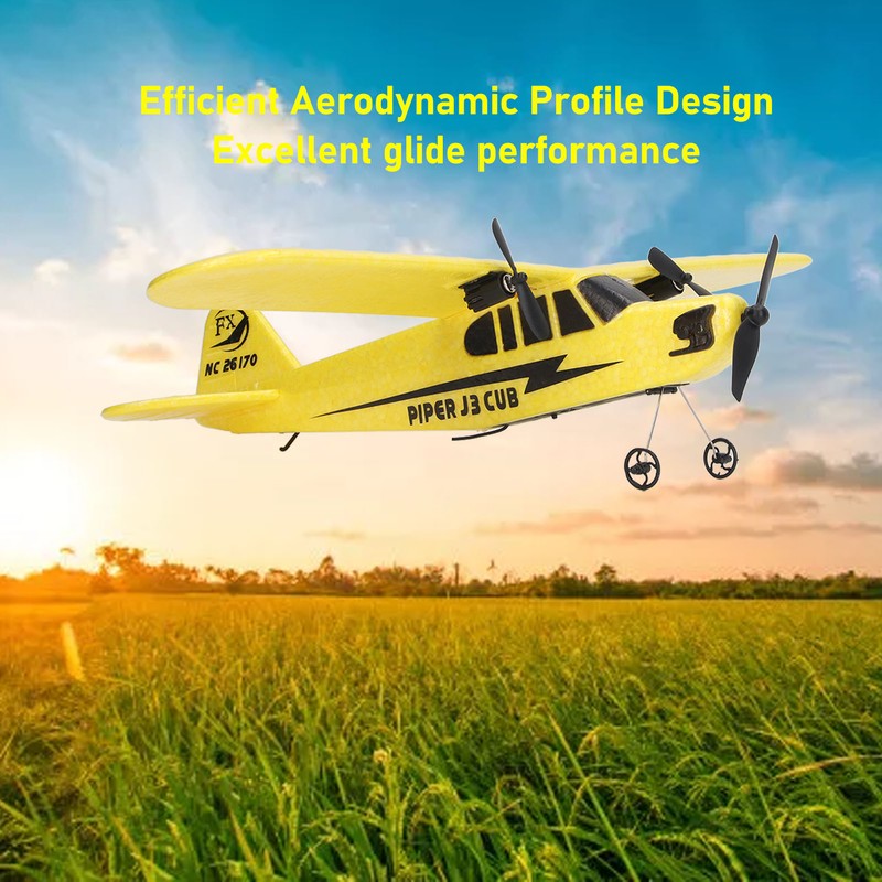 RC Foam Airplane Glider 2.4Ghz 2 Channel Long Range Full