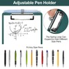 Meiikun Small Clipboard with Storage, A5 Clipboards with Pen Holder,