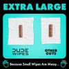 DUDE Wipes Mint Chill Extra-Large Flushable Wipes - 3 Pack