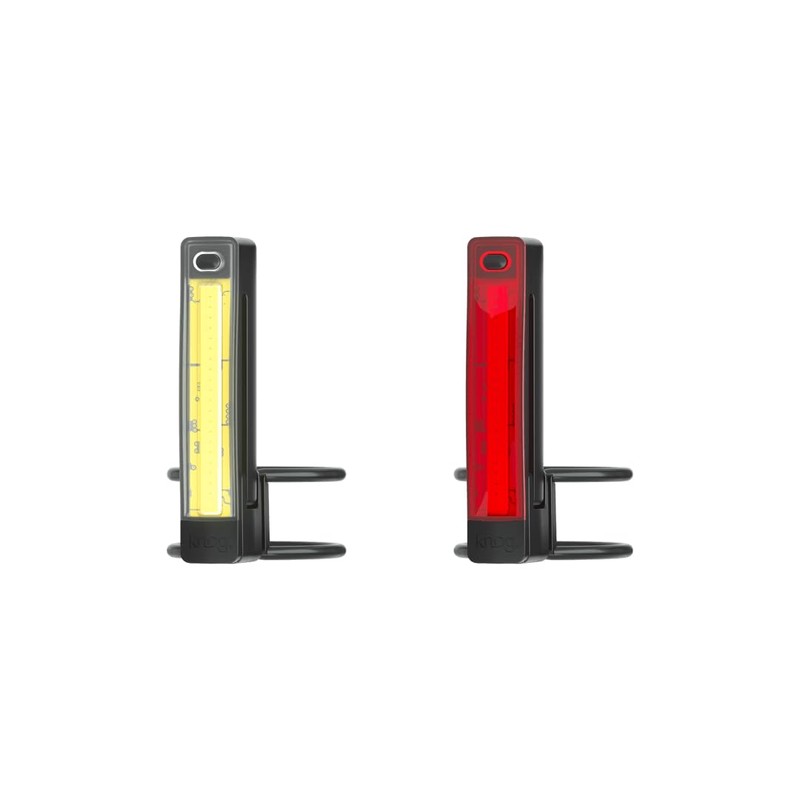 Knog PLUS TWINPACK Black,14x66x18mm