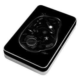 MightySkins Skin Compatible with Lifeprint 3x4.5 Hyperphoto Printer - Space Cell | Protective, Durable, and Unique Vinyl Decal wrap Cover | Easy to Apply, Remove, and Change Styles | Made in The USA