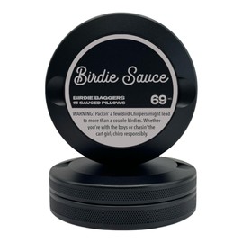 Edition 013: Birdie Sauce | Snus Can | Snus Container | Zyn Metal Can | Metal Zyn Container | Zyn Holder | Metal Snus Container | Smell Proof Container | Aluminum Zyn Container (Black)