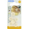 Dremel 414 Polishing Wheels Multipack, 6 Cylindrical Shaped Polishing Wheels