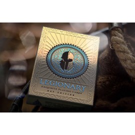 JP GAMES LTD Jody Eklund Legionnaires Day Luxury Playing Cards - Black Inc