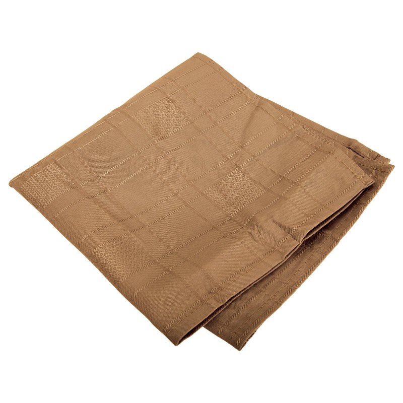 Emma Barclay Chequers - Jacquard Napkins in Silver - 17x17