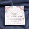 TGBJE Miscarriage Gifts Mommy Of An Angel Necklace Pregnancy Loss