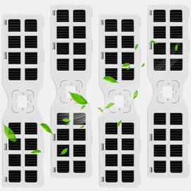 4 Pack AF-2 RAF-2 Replacement Refrigerator Air Filter Compatible with Frigidaire FRGPAAF2 PureAir Refrigerator Air Filter