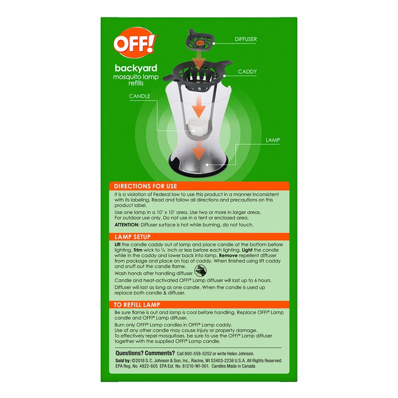 OFF! Mosquito Lamp Refills (Pack - 4)
