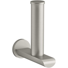 Kohler K-97502-BN Avid Toilet Tissue Holder, Vibrant Brushed Nickel