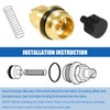 Yoursme 1423 Balancing Spool 132343 & 12318 Stop-Check Valve Kit