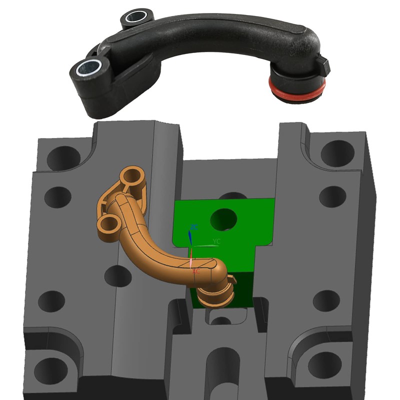 GaeaAuto Engine Coolant Bypass Pipe fit for 2014-2019 Jeep Grand