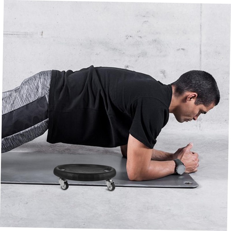 Kisangel 1 Set Belly Plate Sliders Ab Workout Training Machine