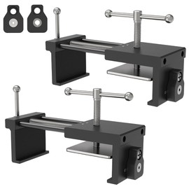 Adjustable Cabinetry Clamps Face Frame Clamps for Easy and Fast Installing,3 Drill Hole Guides Cabinet