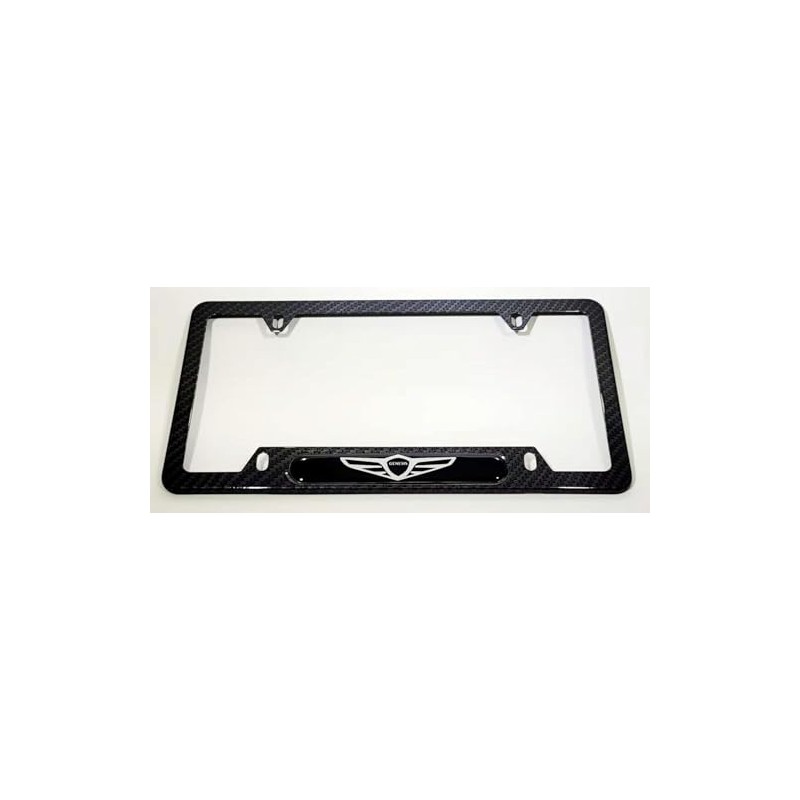 1pc Stainless Steel License Plate Frame Cover Holder for Genesis
