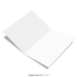 The Best Card Company -1 Beautiful Thank You Card (8.5 x 11 Inch) - Pretty Flowers, Floral Gratitude Stationery Notecard with Envelope -