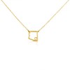 AZAGGI 14k Gold Plated Over 925 Sterling Silver Small Arizona