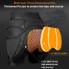 Protective Padded Shorts Crash Pad, PU Hip Butt Pads Impact