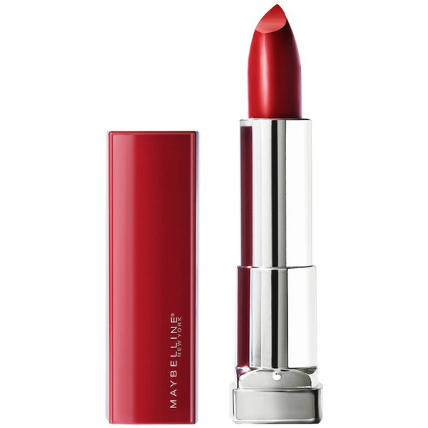 Maybelline New York Color Sensational Made for All Lipstick, Ruby For Me, Satin Red Lipstick