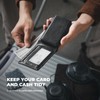 VULKIT Pop up Wallet for Men, Vertical Leather Credit Card