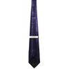 Soophen NEW Mens Necktie SOLID Satin Neck Tie Dark Purple