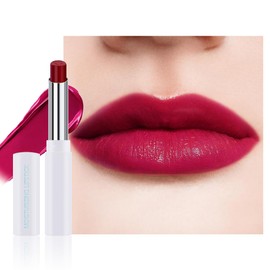 HHLTOH 1Pcs Tinted Lip Balm Moisturizing Lipstick – Waterproof Hydrating Matte Lip Balm for Women, Creamy Natural Color Stain for Dry Lips,Soft Matte Finish with Subtle Scent (#12 Berry Rose Red)