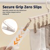 Clothes Hanger with 5 Clips and 5 Hooks Laundry Drying