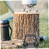 Mobestech Pot Holder Bracket Cast Iron Trivet Stand for Desktop