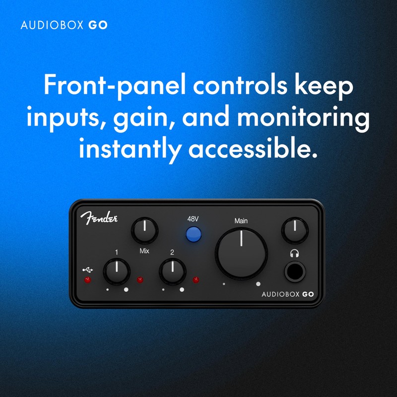 Fender AudioBox Go Audio Interface Fender