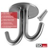 So-Tech® Nele II Undermount Double Hook Real Stainless Steel Double