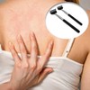 2 Stück Kratzhand Rückenkratzer,Ausziehbar Rückenkratzer Teleskop,Edelstahl Teleskop Back Scratcher,Tragbares Rücken
