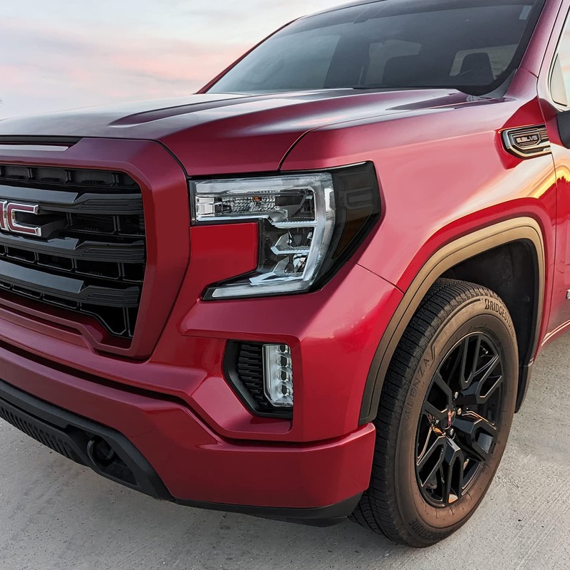 SlickMod PreCut Vinyl Smoke Tint for 2019-2021 GMC Sierra 1500