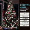 OUTYLTS Christmas String Lights End-to-End Plug 8 Modes 108FT 300